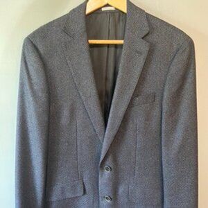 Joseph Abboud Textured Navy Blazer